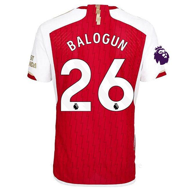 Levné Fotbalové Dresy Arsenal 2023-2024 BALGOUN #26 Domácí