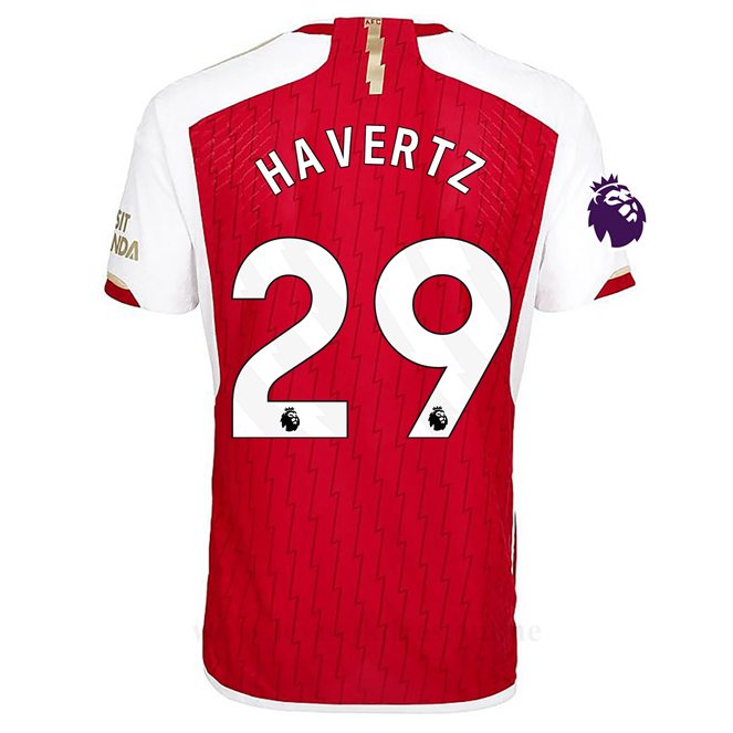 Levné Fotbalové Dresy Arsenal 2023-2024 HAVERTZ #29 Domácí